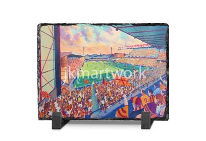 Valley Parade Stadium Fine Art Slate Presentation - Bradford City FC
